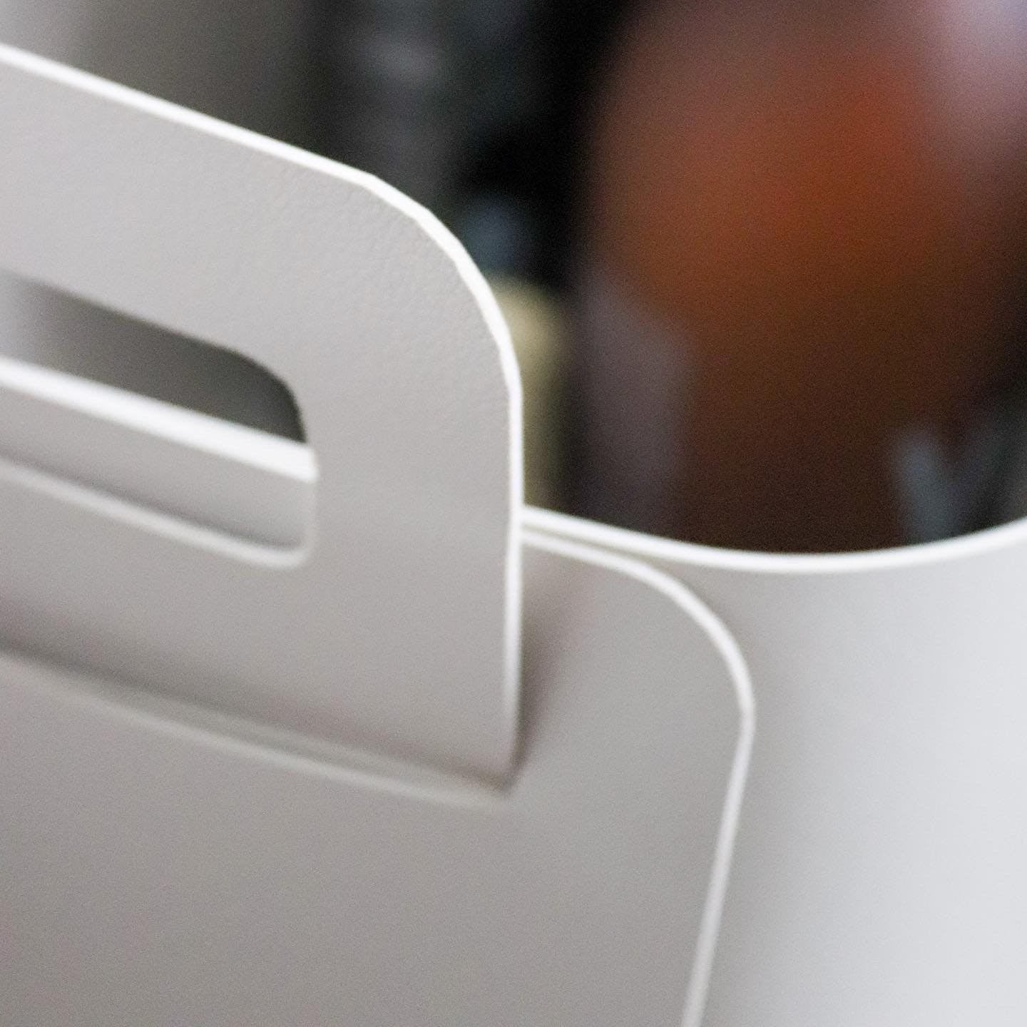 Zakuw edle multifunktionale Aufbewahrungsbox wahlweise in Milk & Cappucino 20x20x16 cm - Bitangel RENOVATE & FURNISH HOMES GmbH